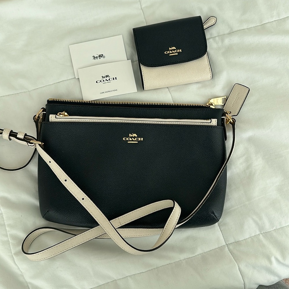 Coach crossbody and wallet